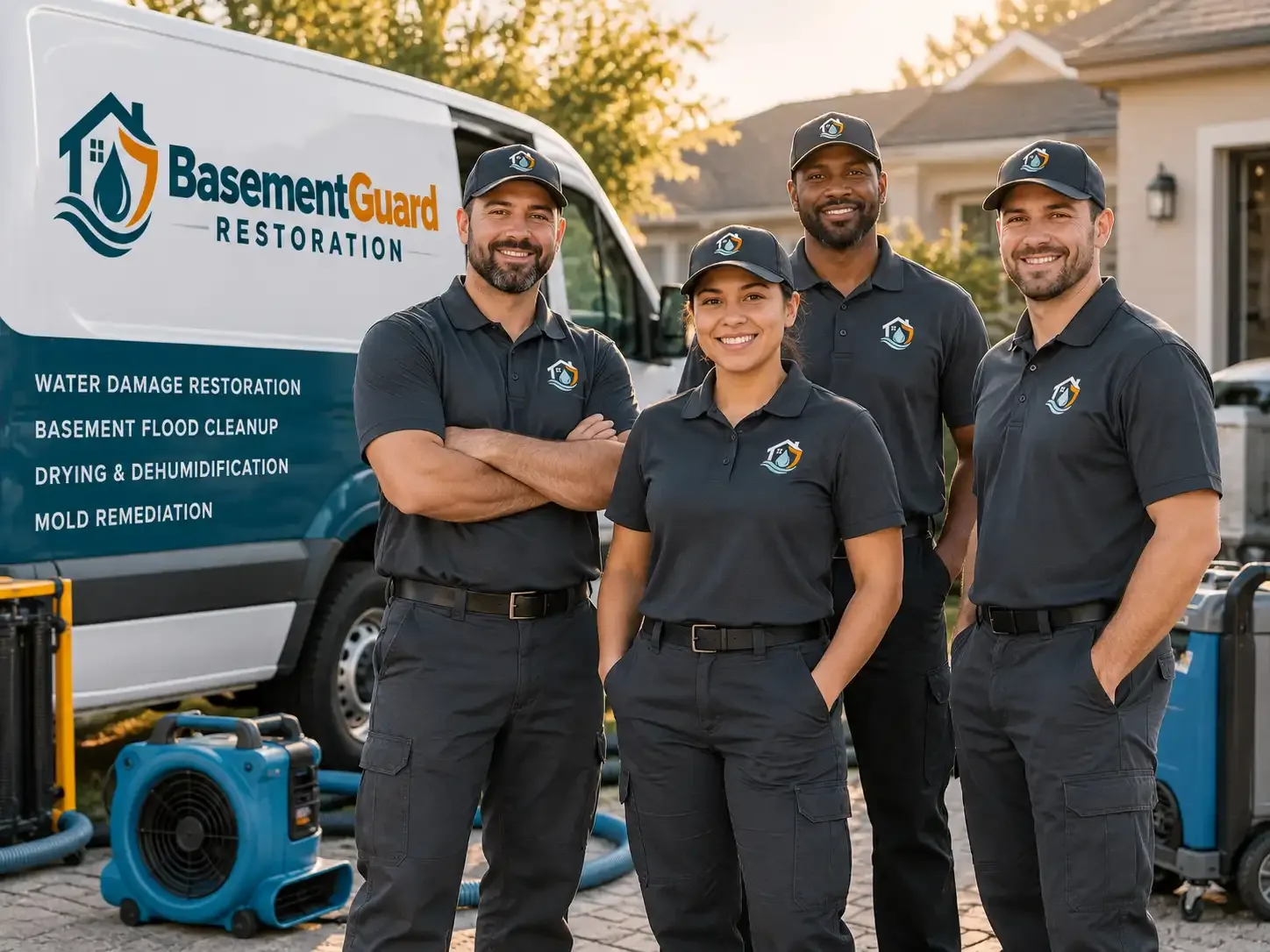Basement Water Damage Restoration company in Sheldahl, IA